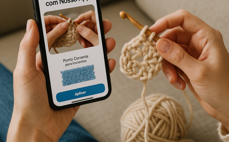 Aprenda Croche do Zero com Nosso App