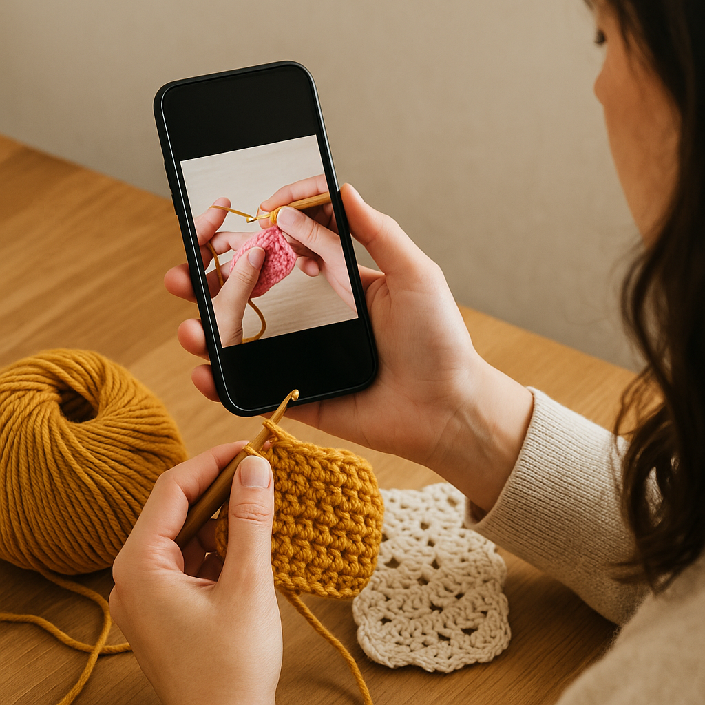Aprenda Crochê pelo Celular: Guia Completo