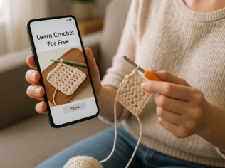 Aprenda Crochê Grátis com App no Celular