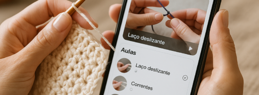 Aprenda Croche do Zero com Aulas Passo a Passo