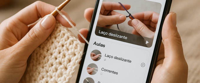 Aprenda Croche do Zero com Aulas Passo a Passo