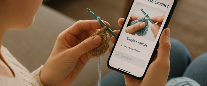 Aprenda Crochê do Zero: App para Iniciantes