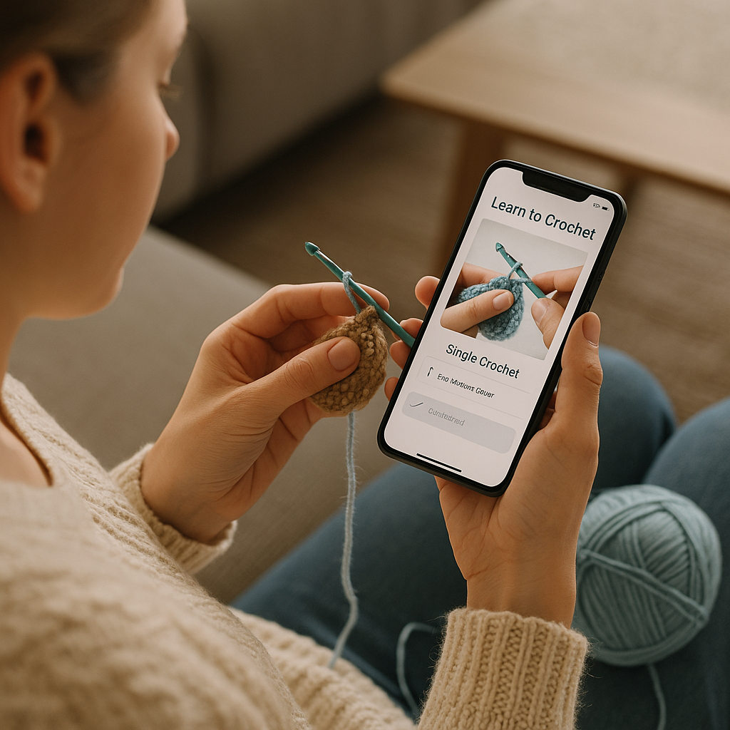Aprenda Crochê do Zero: App para Iniciantes