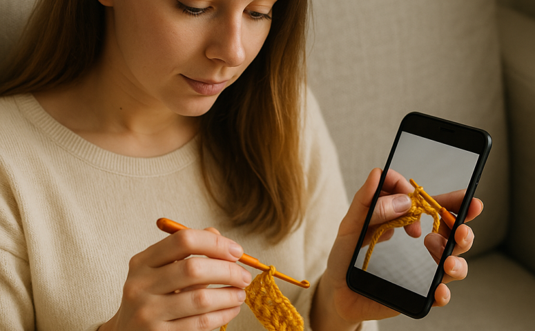 Aprenda Croche do Zero com Aulas em Vídeo