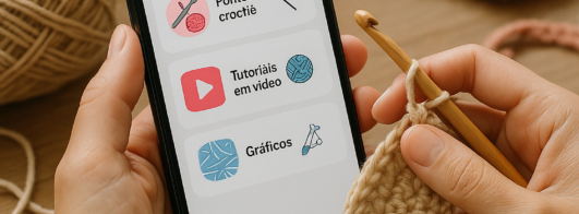 Melhores Aplicativos para Aprender Crochê