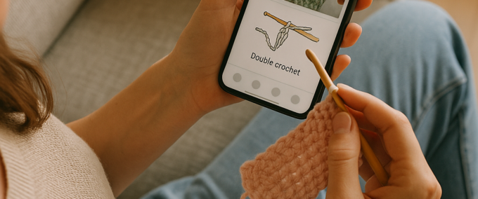 Aprenda Croche do Zero com App Prático