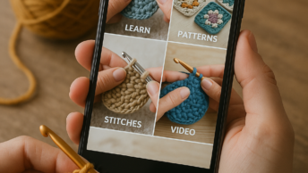 Apps Grátis para Aprender Crochê no Celular