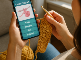 App Grátis Para Aprender Crochê Sem Complicação
