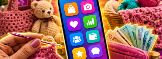 Apps Grátis para Aprender Crochê e Ganhar Dinheiro