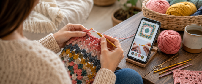 Apps Para Fazer Crochê Mesmo Sem Experiência