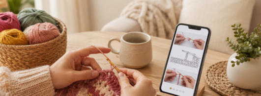 Como Ver Aulas de Crochê Pelo Celular de Graça