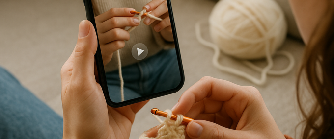 Aprenda Crochê do Zero com Aulas em Vídeo