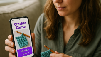 Aprenda Croche com App: Curso Completo