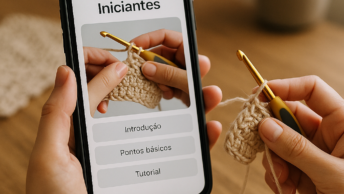 Aplicativo de Croche para Iniciantes