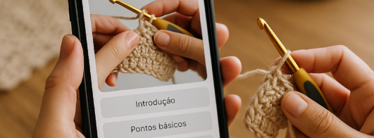 Aplicativo de Croche para Iniciantes