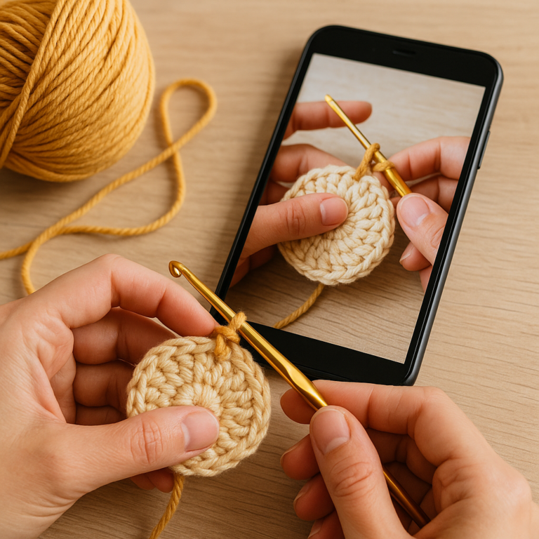7 Apps Grátis para Aprender Crochê pelo Celular