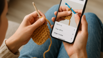 App Grátis de Crochê com Aulas para Iniciantes