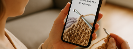 App de Crochê: A Maneira Mais Fácil de Aprender