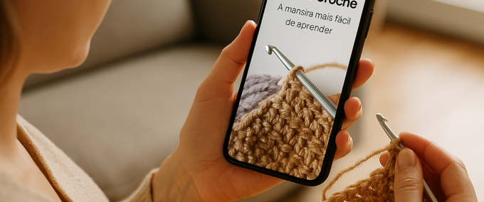 App de Crochê: A Maneira Mais Fácil de Aprender