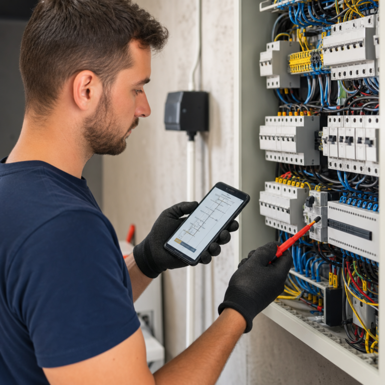 Aprenda Eletricista com App Prático