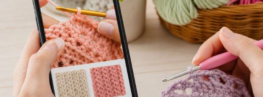 Aprenda Pontos de Crochê com Aplicativos Fáceis e Gratuitos