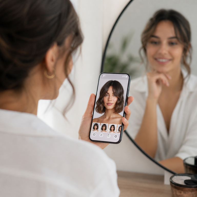 Teste Cortes de Cabelo Feminino Online