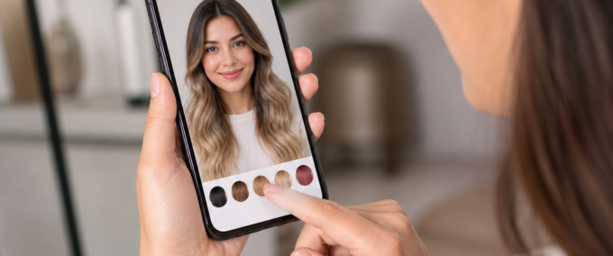 Teste Novo Cabelo: Simulador Virtual no Celular