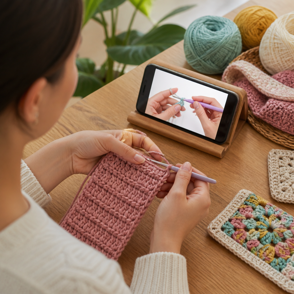 Melhores Apps para Aprender Crochê