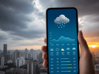 App para Acompanhar Chuva, Clima e Temperatura