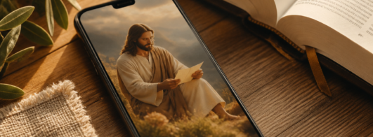 Cartas de Jesus: Versículos e Mensagens Diárias