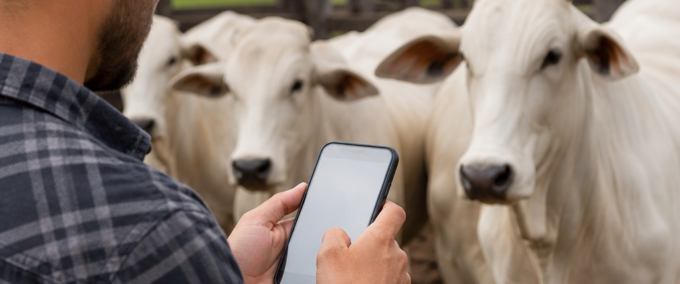 Transforme o celular em uma balança para bovinos