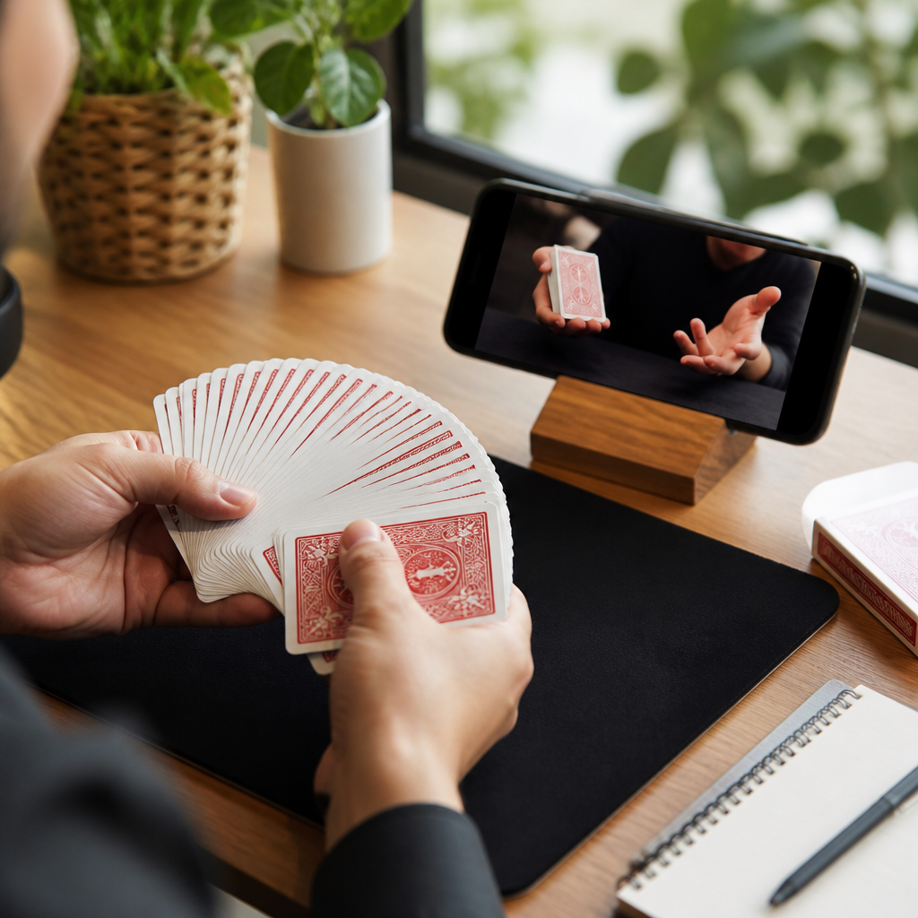 Aprenda truques de cartas e mágica passo a passo