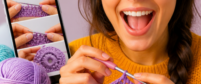 Aprenda Crochê Passo a Passo com Apps Grátis