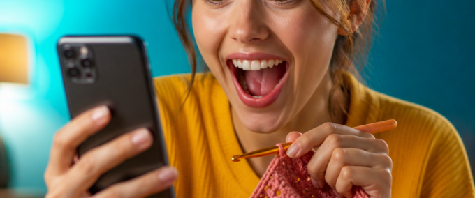 Aprenda Crochê pelo Celular em Casa