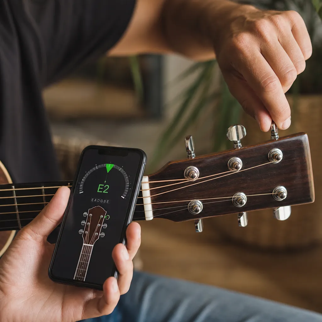 Guia Completo: Afine Seu Violão Usando Apenas o Celular