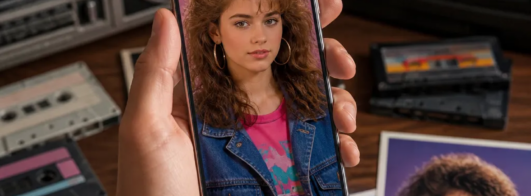 Como Você Ficaria nos Anos 80: App Grátis