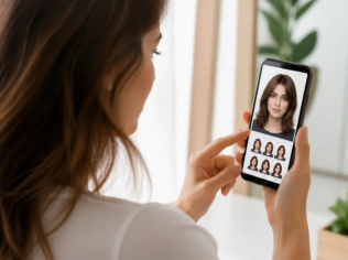 Como Testar Novos Cortes de Cabelo Antes de Ir ao Salão