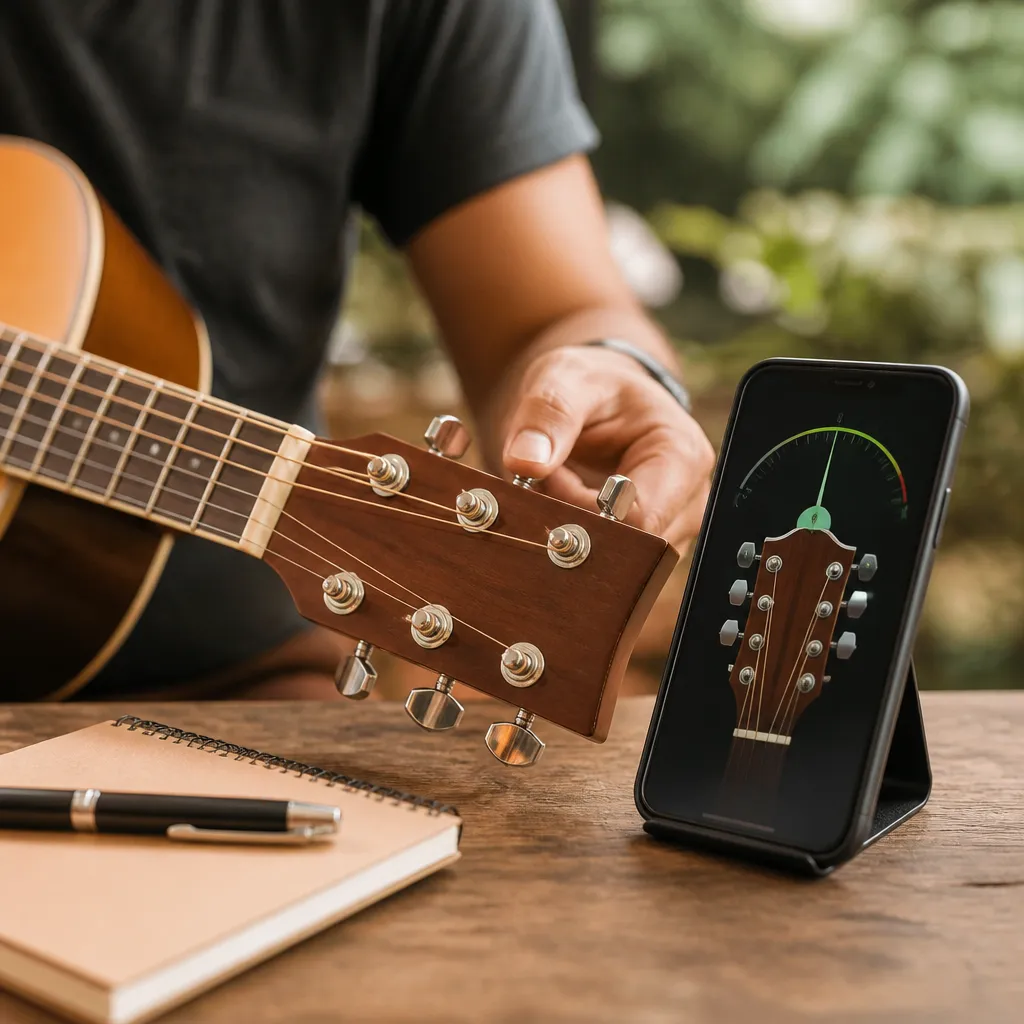 Guia Completo Para Afinar Violão Usando Seu Celular