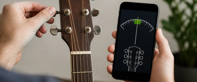 Guia Completo: Afine Seu Violão Usando Apenas o Celular