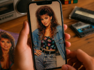 Transforme sua Foto: Vire dos Anos 80 no Celular