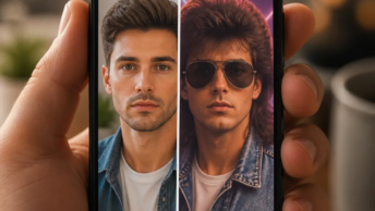 Como Ficar com Visual Anos 80 no Celular