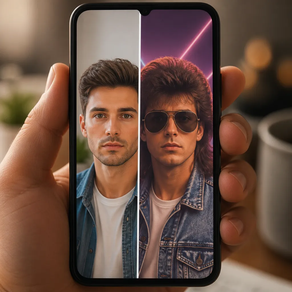 Como Ficar com Visual Anos 80 no Celular