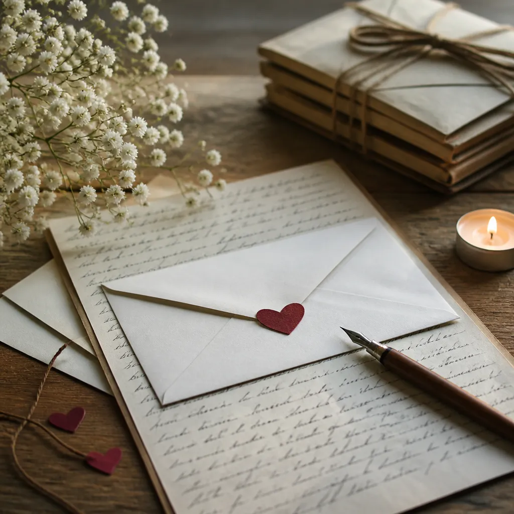 Amor Escrito em Cartas: Mensagens que Tocam
