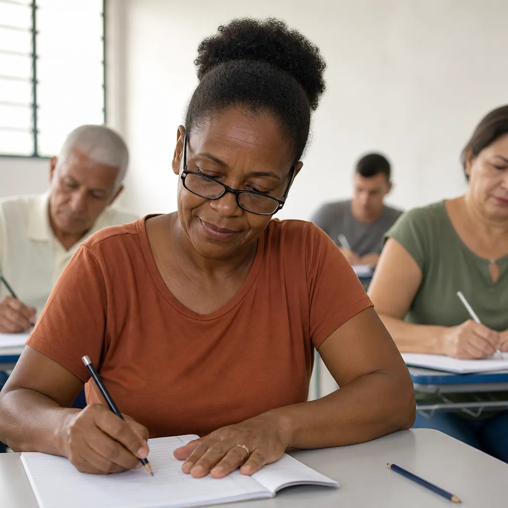 Alfabetização para Jovens e Adultos