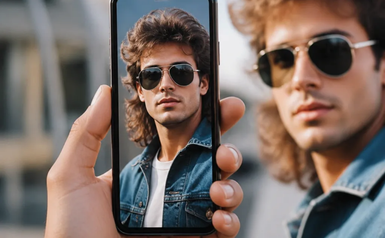 Como Você Seria nos Anos 80: App de Transformação