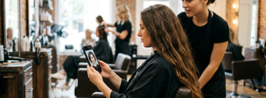 Mudar Corte e Cor de Cabelo pelo Celular