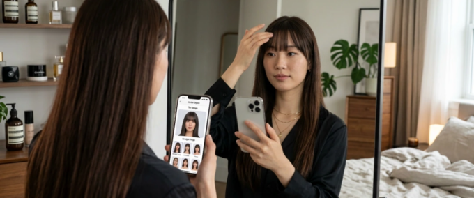 Mude seu Corte e Cor de Cabelo pelo Celular Com Apps