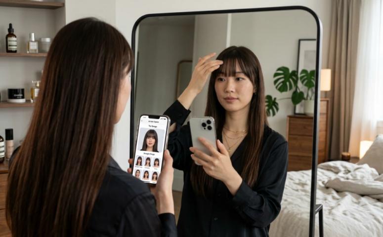 Mude seu Corte e Cor de Cabelo pelo Celular Com Apps