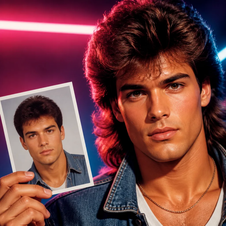 Como Você Seria nos Anos 80? Descubra Usando Sua Foto