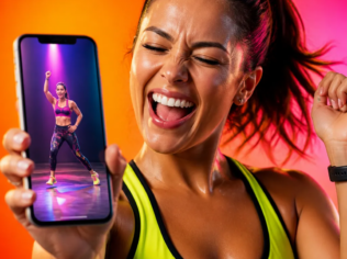 Aprenda Zumba pelo Celular com App